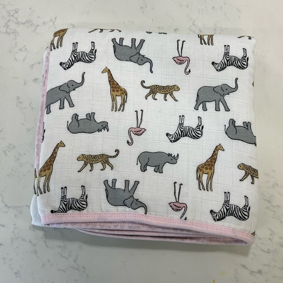 Animal Print Baby Blanket - Picture 3 of 8